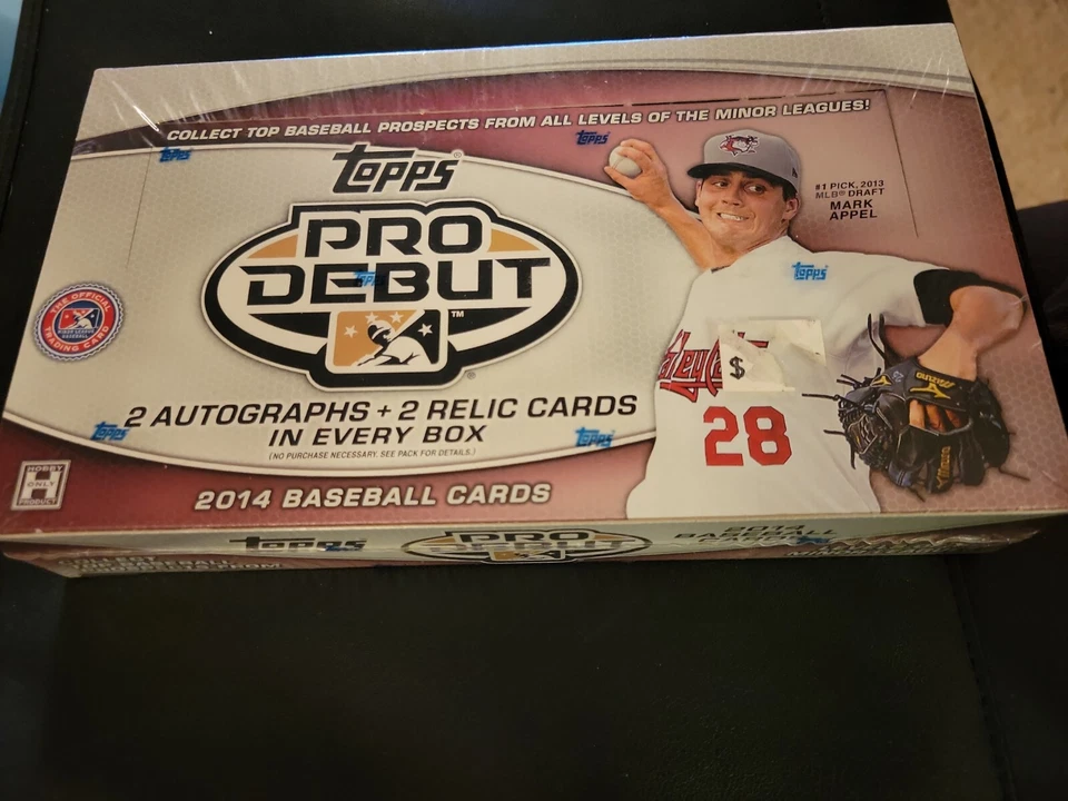 2014 Topps Pro Debut Factory Sealed Hobby Box 2 Autos 2 Mems - Image 1 of 1