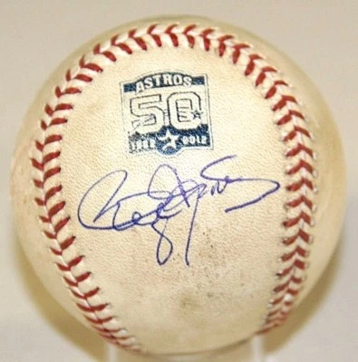 Roger Clemens Signed Official MLB Astros 50th Anniversary GU Baseball PSA/DNA - Image 1 of 2