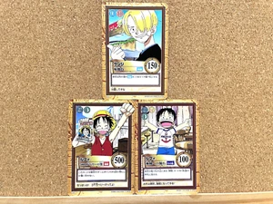 One Piece TCG 1999~2001 Vintage Monkey D Luffy & Sanji Hecho en Japón Japonés - Imagen 1 de 2