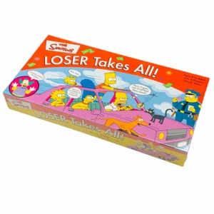 The Simpsons Loser Takes All Dys-FUN-ctional Game 2001 Release Factory Sealed - Picture 1 of 2