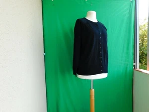 "C&A "2Teiler Feinstrick RollkragenPullover+BlazerGr.L.Schwarz.Raglanärmel - Bild 1 von 8