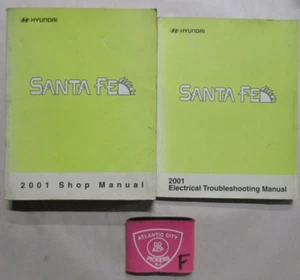 2001 HYUNDAI SANTA FE SHOP MANUAL & ELECTRICAL TROUBLESHOOTING MANUAL - Picture 1 of 11