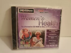 DrugStore Pharmacy: Women's Health Informative CD-Rom (1996, Macromedia) New - Picture 1 of 2
