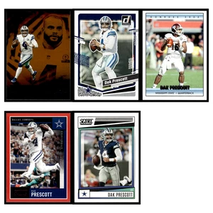 Dak Prescott Lot 5 Football Cards 2021 Panini Illusions Orange Dallas Cowboys NM - Bild 1 von 7