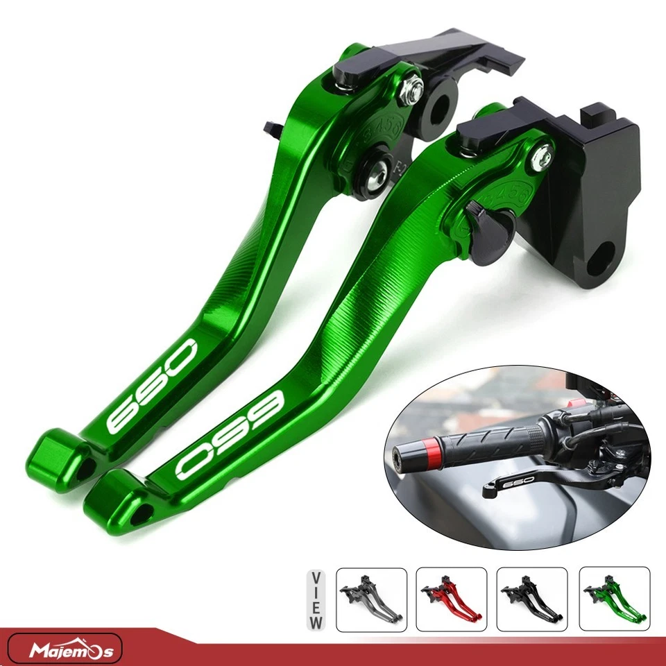 Palancas de embrague de freno cortas Z 650 para Kawasaki Z650 2017-2023 2024 2025 Foto 1 de 4