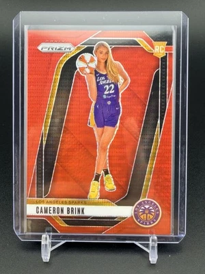 2024 Panini Prizm WNBA - Cameron Brink #143 Red Pulsar Prizm /299 (RC) - Image 1 of 2