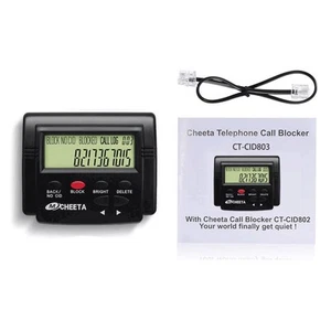 Call Blocker -Nuisance Incoming Call Phone Blocker with LCD Display 1Set P2S3 - Zdjęcie 1 z 10