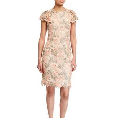 Vestido vaina popover de encaje para mujer Calvin Klein talla 2  Foto 1 de 4