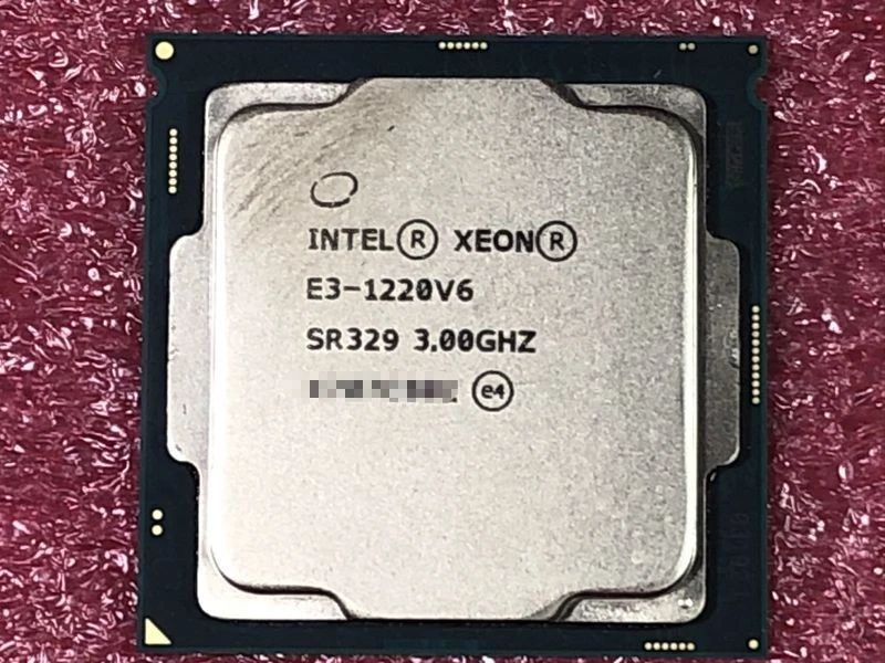 1191 Intel Xeon E3-1220 v6 SR329 (3,00 GHz/ 8 MB/ LGA1151) con garantía 01 Foto 1 de 1