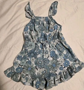 Girls 5/6 Jessica Simpson Romper Shorts Summer Kids - Picture 1 of 3