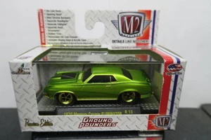 2014 M2 GROUND POUNDERS 1970 MERCURY COUGAR ELIMINATOR R13 GOLD CHASE 1/500! - Picture 1 of 16