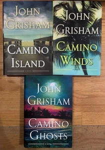 'CAMINO ISLAND' Series Trilogy by John Grisham ~ All Hardcovers - Picture 1 of 3