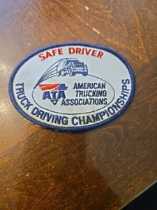 American Trucking Association Safe Driver Truck Driving Championships ATA Patch - Bild 1 von 1