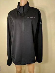 Onward Port Authority Damen L Schwarz Pullover Windbreaker mit Club Car Logo Neu ohne Etikett - Bild 1 von 11