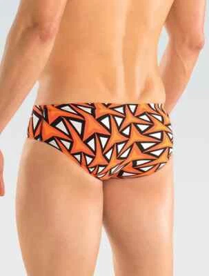 Para Hombres DOLFIN Para Hombres Naranja Mako All-Over Corredor Talla 32 NYLON/LYCRA Foto 1 de 2