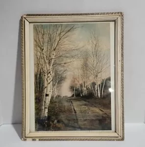 Fred Thompson ""Birkenstraße"" Gemäldefotografie um 1900-1923 - Bild 1 von 22