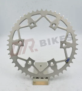 KTM 300 GS (2T Enduro) 90-93 AFAM Hart Eloxiert Hinteres Kettenrad 72304+47 - Imagen 1 de 6