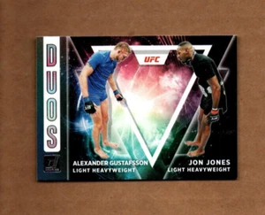 Donruss UFC Duos 2022 #9 Alexander Gustafsson Jon Jones - Imagen 1 de 2