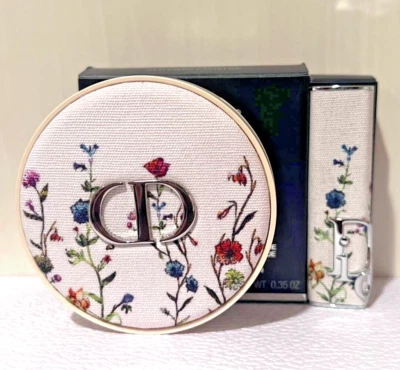 Dior Forever Cushion Powder Loose Powder Millefiori Ltd Edition 10g lip case - Image 1 of 4