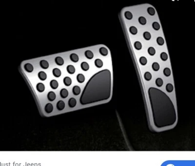 Яркие педали из нержавеющей стали для Jeep Grand Cherokee, Dodge Durango 2011–20222 годов - Изображение 1 из 3