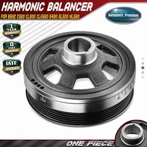 Harmonic Balancer for Mercedes-Benz C240 C280 C43 AMG CLK320 E430 SL500 ML320 - Picture 1 of 8