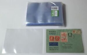 KOBRA T33 Schutzhüllen: Briefhüllen 128 x 190 mm (100 Stück) #K-T33