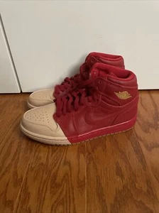Size - 9w Jordan 1 Retro High Premium Dipped Toe(AH7389-607) No Box - Picture 1 of 3