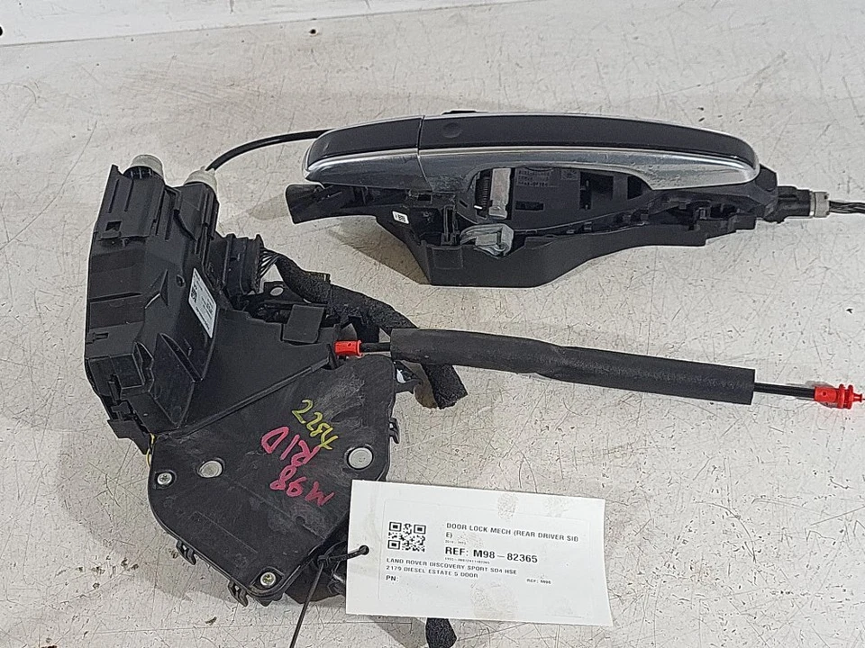 Land Rover Discovery L550 14-2023 Cerradura Puerta Mecánica Piloto Trasero FK72-24994-AD M98 Foto 1 de 4