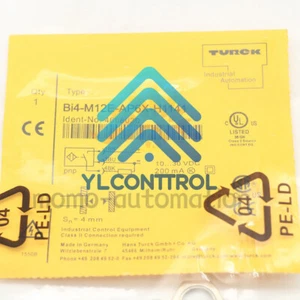 New in box 1PCS TURCK Bi4-M12E-AP6X-H1141 4608030 Inductive sensor - Picture 1 of 3