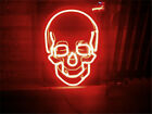 Haunted House Skull Acrylic 17"x14" Neon Sign Lamp Light With Dimmer