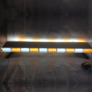 LED Strobe Light Amber White Emergency Beacon Warn Sign Lamp Tow Truck Response - Picture 1 of 16