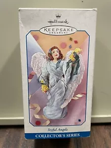 1998 Hallmark Andenken Weihnachtsschmuck fröhliche Engel neu im Karton Rarität - Bild 1 von 2