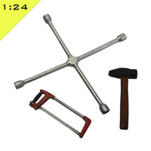 1x 3D Printed MECHANIC'S TOOL SET 1:24 scale Model Miniature Diorama Scenery - Picture 1 of 6