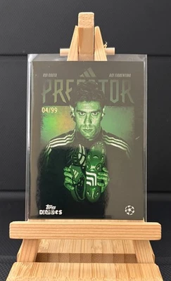 Rui Costa /99 Green Adidas Predator 2025 Topps Decades 1990s UCC Fiorentina - Image 1 of 4