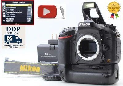 Английский OK [новый с зарядным устройством] Nikon D600 24.3MP DSLR камеры MB-D14 из Японии - Изображение 1 из 4