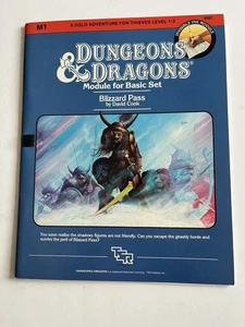 Dungeons And Dragons Blizzard Pass TSR 1983 - Picture 1 of 13