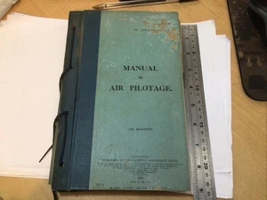 Luftpublikation AP1234 Handbuch der Luftpilotage 1930 Navigation Meteorologie - Bild 1 von 24