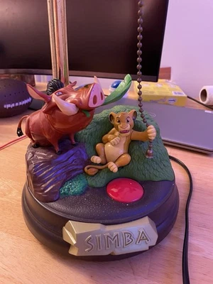 Lámpara de colección de coleccionistas Disney Rey León Foto 1 de 4