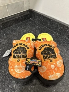 NARUTO Ichiraku Ramen Bounce Scuff ciabatte comode da uomo taglia 9/10 NUOVE! - Foto 1 di 8