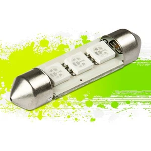 3 SMD 3SMD 39MM AMBER 5050 5055 LED AUTO INTERIOR DOME 12V LIGHT BULB UPGRADE - Picture 1 of 1
