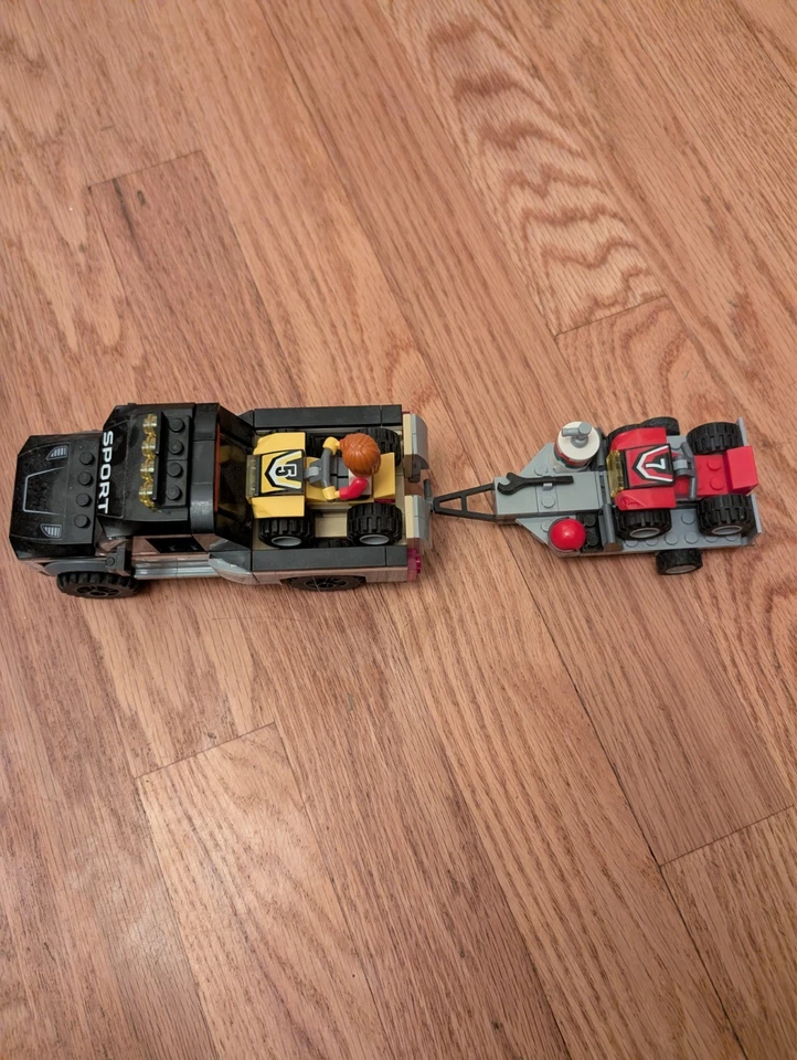 LEGO CITY: ATV Race Team (60148) OPEN BOX FULL SET AND MANUAL - Imagem 1 de 2