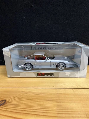 UT Models Grey Ferrari 550 In 1/18 Scale From 1996 - Image 1 of 4