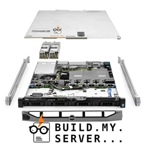 Dell PowerEdge R430 Server 2x E5-2690v4 2.60Ghz 28-Core 192GB 4x 6TB 12G H730P - Picture 1 of 5