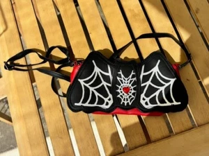 Vampire Bat Goth Halloween Crossbody Bag/Purse. New Without Tags. - Picture 1 of 3