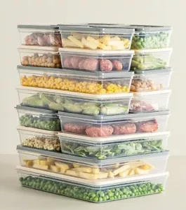 Kühlschrank Organizer Set Aufbewahrungsbox Vorratsbehälter Frischhaltedose - Bild 1 von 46