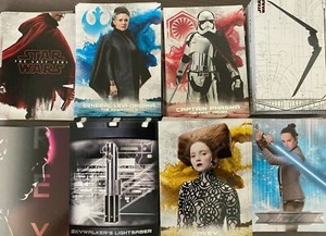 Star Wars The Last Jedi Series 2 Inserts  (FO, RS, IA, CB, TP, SV, REY) U-Pick-1