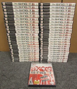 Lot of 50 Disney Sing It: High School Musical 3 Senior Year Games PlayStation 2 - Picture 1 of 3
