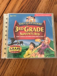 The Clue Finders' 3rd Grade Adventures Ages 7-9 - CD ROM for WIN MAC Ships N24h - Picture 1 of 6