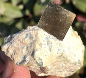 50,0 g Nuevo Raro Natural Calcopirita Hierro Pirita Cúbico Feldespato Espécimen ie1866 - Imagen 1 de 13