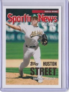 2005 Topps Updates & Highlights #UH169 HUSTON STREET A'S IDBLUE - Bild 1 von 2